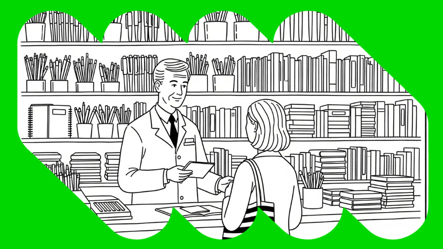 imagem de papelaria em estilo bobbie goods