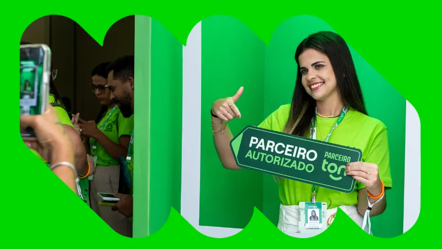 Parceira Ton no evento Renda Experience 2025
