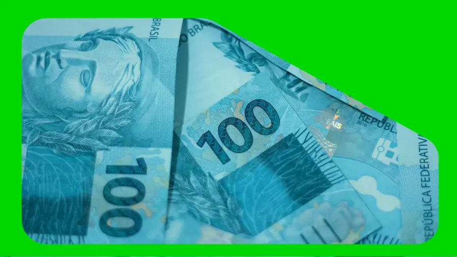 notas de 100 reais